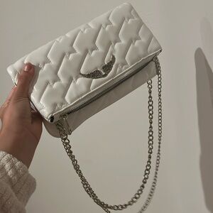 Supa cute and white Zadig bag